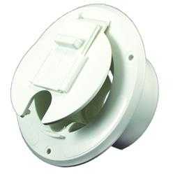 JR Products, Access Door for Power Cord 4-1/2" Polar White - S-23-10-A