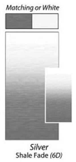 Carefree, Carefree JU146D00 - 1Pc Fabric 14' Silver Fade with White Weatherguard