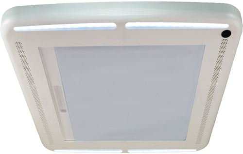 RV Products, MAXXSHADE PLUS VENT SHADE W/ LED