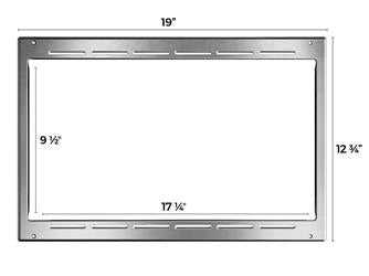 Contoure (N6R), Microwave Oven Trim Kit Contoure (N6R)  RV-TRIM7S