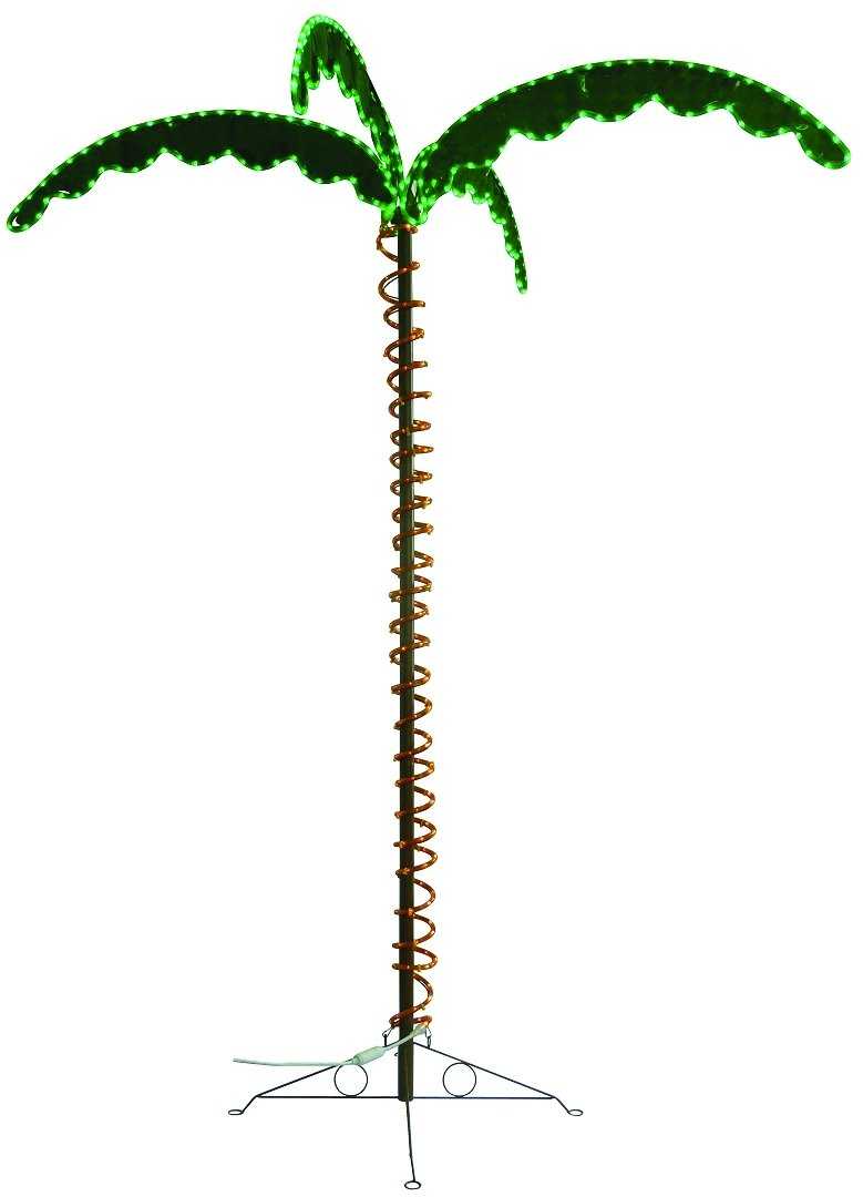 Mings Mark, Mings Mark MM8080104 - Rv Led Palm Tree 7Ft