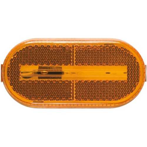 Optronics, OBLONG MARKER LIGHT-AMBER