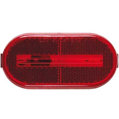 Optronics, OBLONG MARKER LIGHT-RED