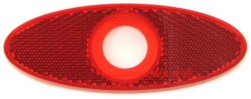 Optronics, OVAL BEZEL FOR MCL11/12 RED