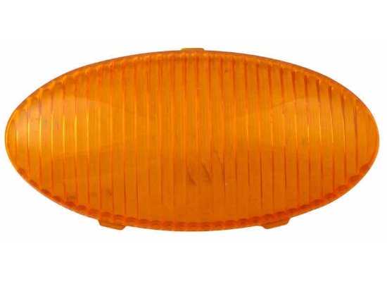 Optronics, Optronics APL5AB - Replacement Lens for Optronics Trailer Clearance Light - Amber - 5-1/2" Long x 2-3/4" Wide