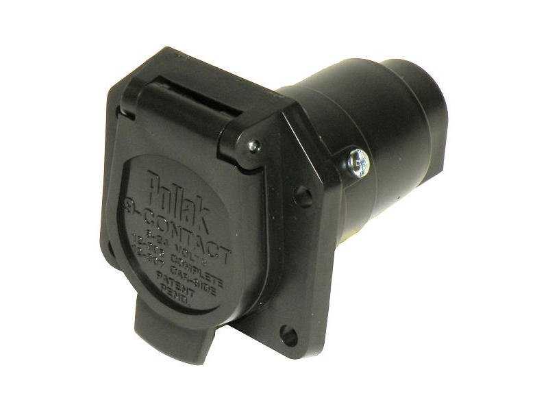 Pollak, PLUG 9 PIN - PLASTIC - CAR END