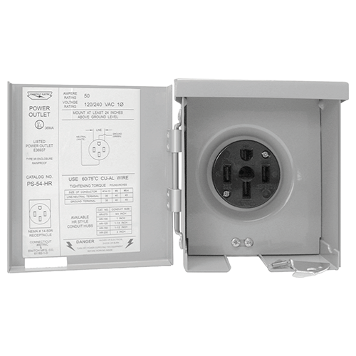 Parallax, POWER OUTLET - 50 AMP #PS