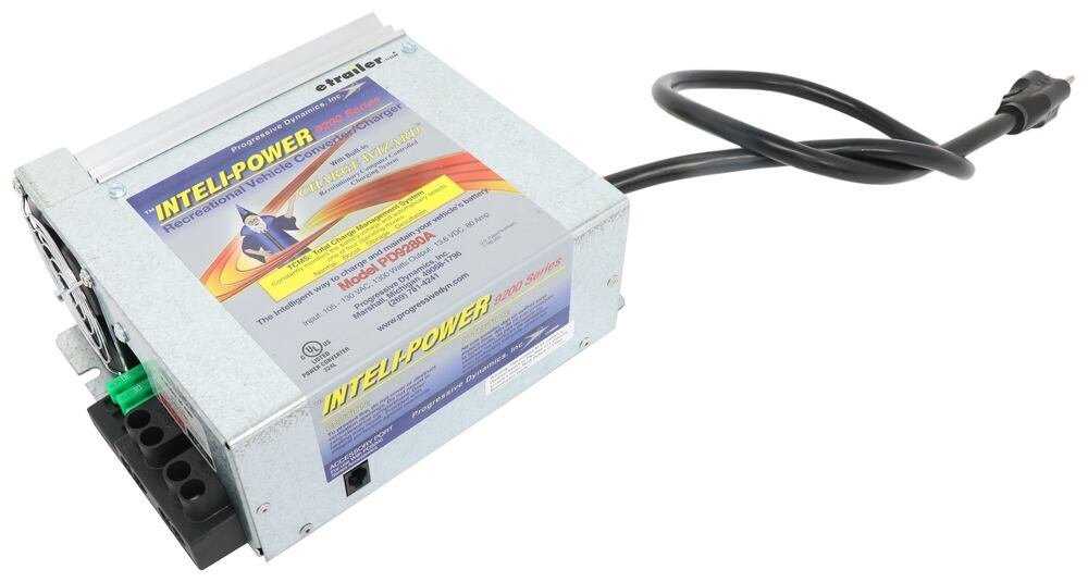 Progressive Industries, Progressive Industries 80 Amps PD9280AV - Inteli-Power RV Converter and Smart Battery Charger, 12V, 80 Amps