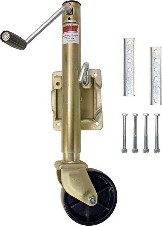 RAM, RAM MJ-1206B - 6? Poly Wheel, Swivel Tongue Jack 1000 Lbs