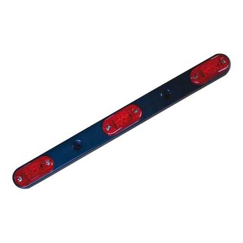 Jammy, RED LED LIGHT BAR WITH BLK BASE