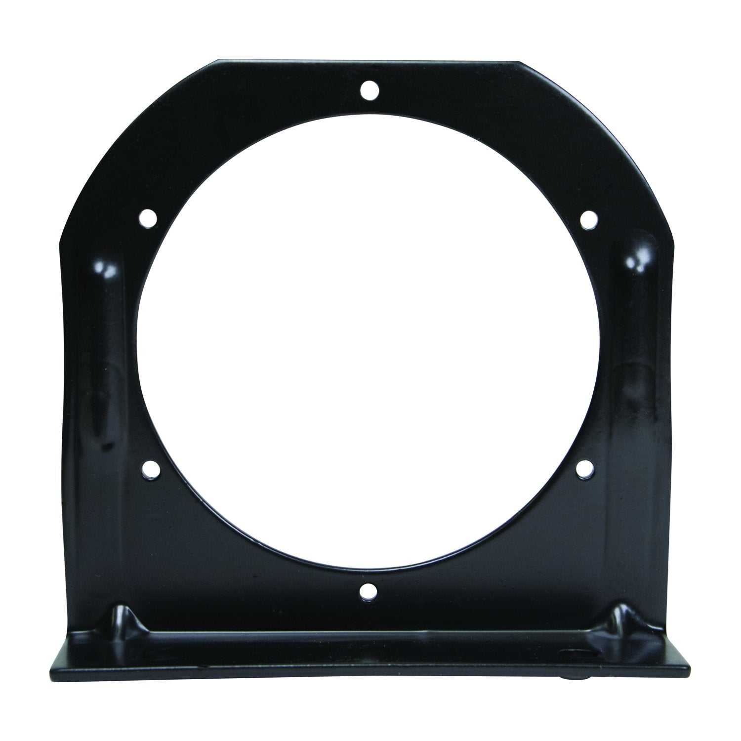 Tow Rite, ROUND BLACK STEEL MOUNTING BRACKET 4"