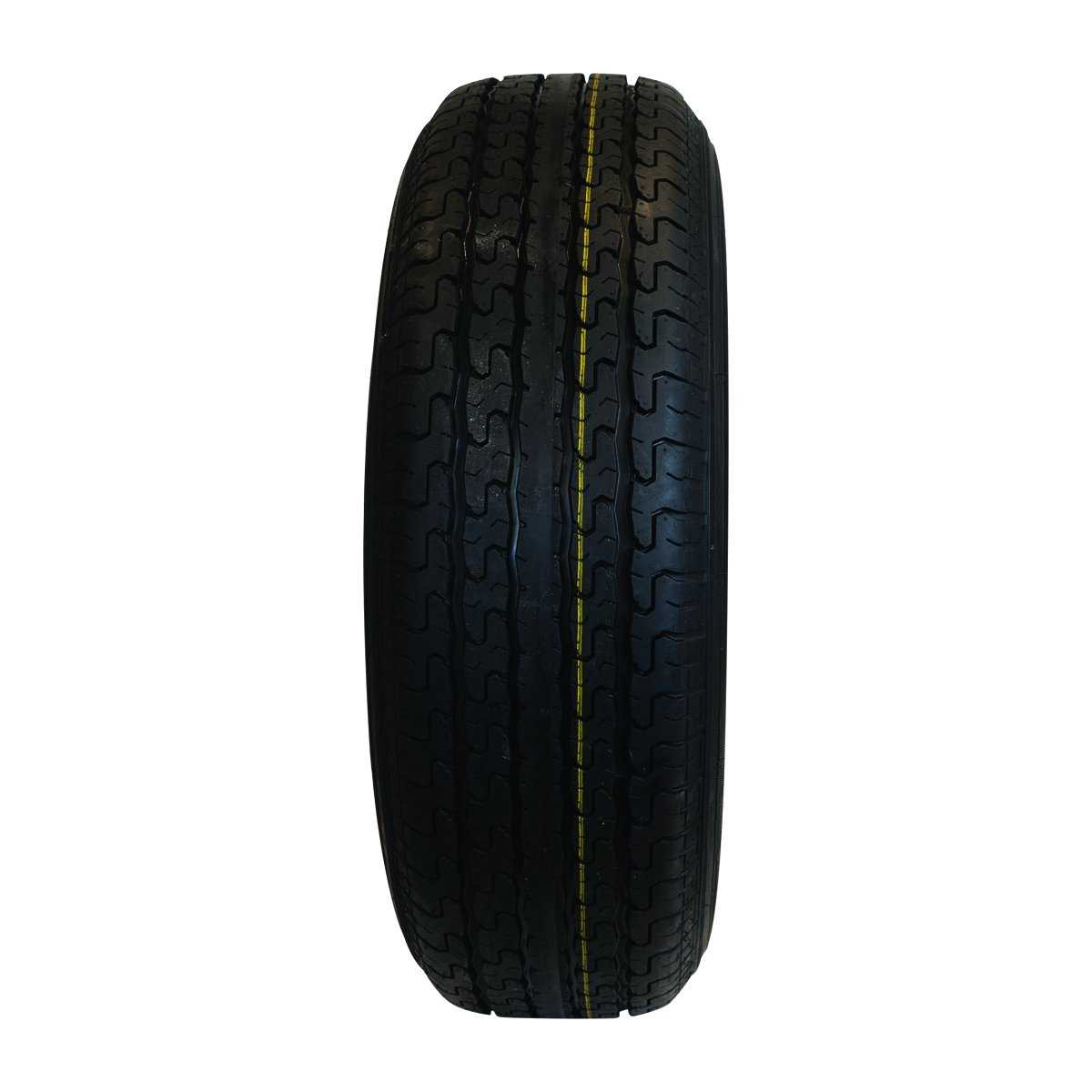 Tow Rite, RT RDG25-704-SGA8 -Tow-Rite Tire & Rim ST235/85R16 LRE Galvanized 4.90