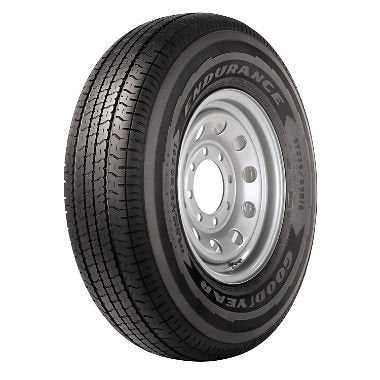 Tow Rite, RT RT3391 -  Endurance Goodyear Tire & Rim ST205/75R15 LRD White 4.27