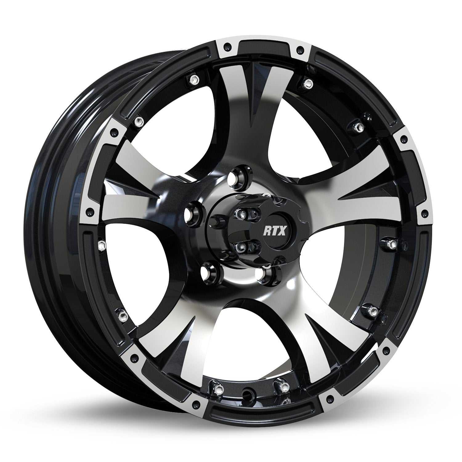 RTX, RTX® (RTX) • RT3736 • Maxlyne • Black Machined 8-6.5 ET CB4.9