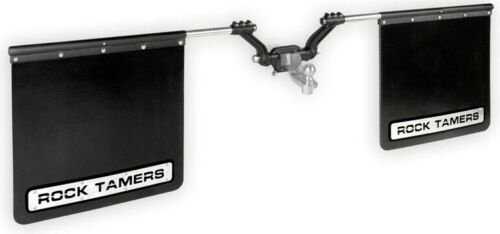 Rock Tamers, Rock Tamers RT00110 - Towing Vehicle Rock Shield Matte Black, 2.5" Model, Adjustable 66 3/4" to 97" Width