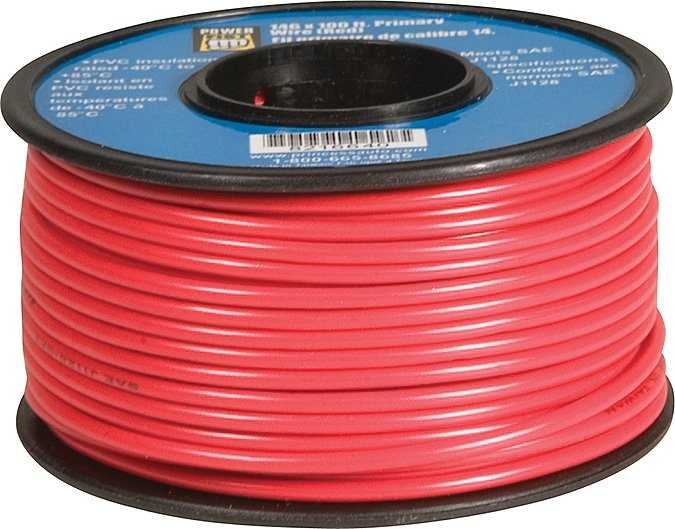 Rodac, Rodac F14R - AUTOMOTIVE CABLE 14G RED