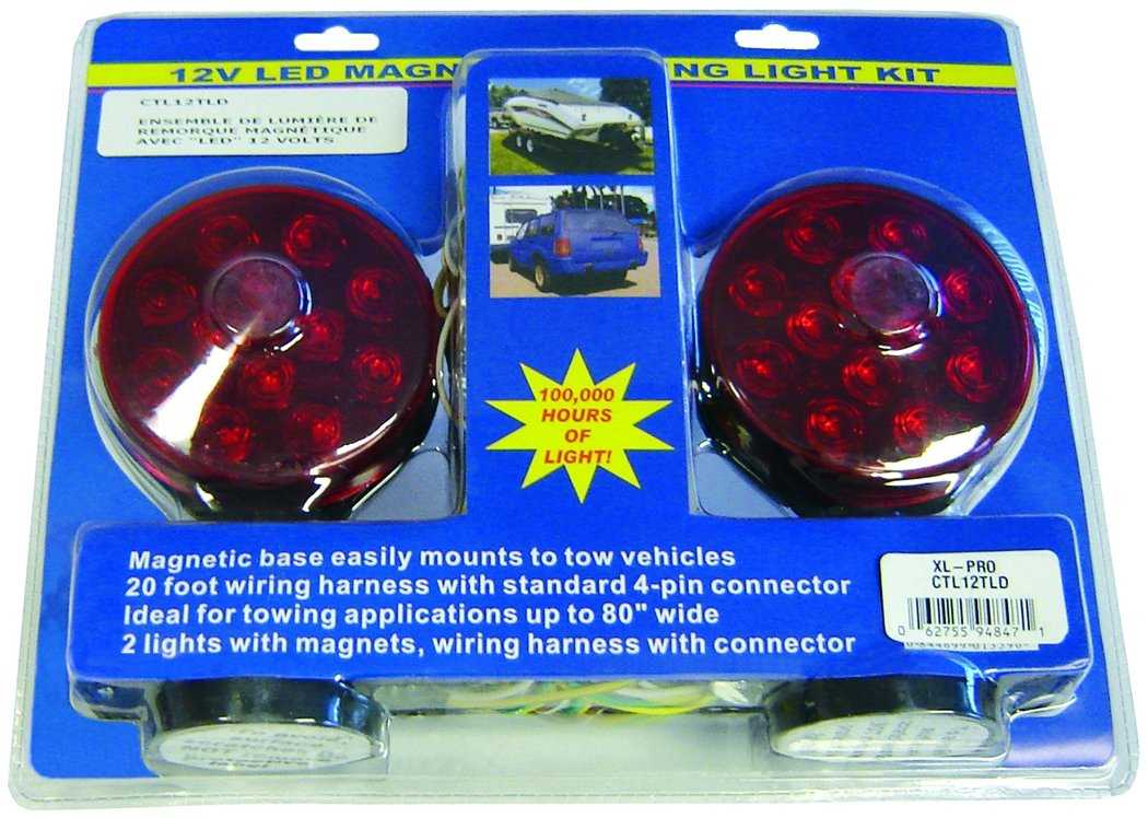 Tow Rite, Rodac RDCTL12TLD - Magnetic Towing Light Kit