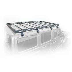 DV8 Offroad , Roof Rack DV8 Offroad RRJL-01 Gutter Rail Mount; Clamp-On; Black