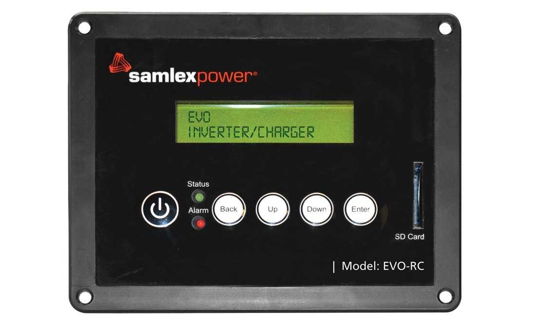 Samlex, Samlex Evo-rc Remote Control For Evo Inverter Charger | EVO-RC