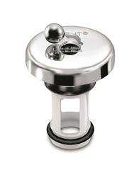 Strybuc, Sink Drain Stopper Strybuc P10-700 Flip-It Jr. ®, Fits 1-3/16" To 1-3/8" Drain Plug Hole, Chrome Plated