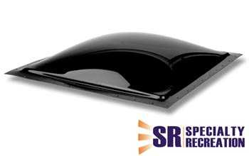 S.RECREATION, Specialty Recreation Square Skylight 22 x 22 Inch - Smoke Black - Single - SL2222S