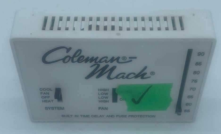 Coleman, USED Coleman RVP-1 | 7330D335 AC Wall Thermostat