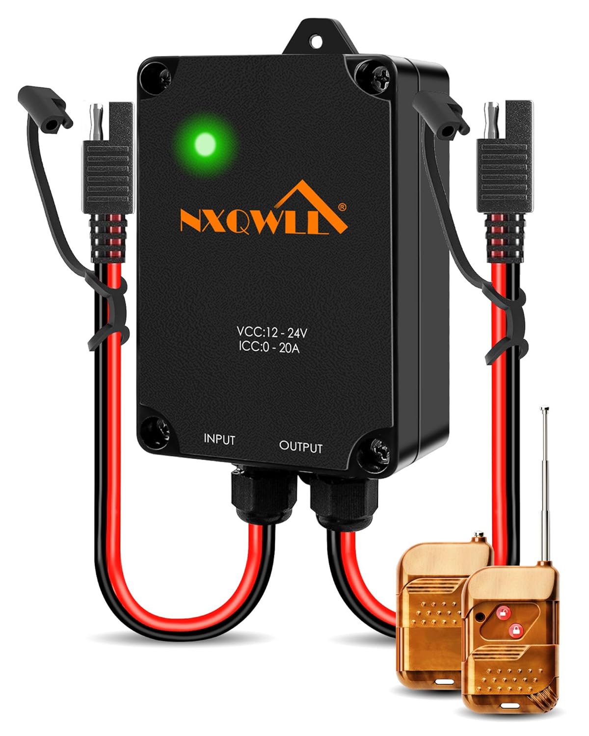 BRAND, CATEGORY, NXQWLL, SPRAYERS, 12-24Volt Wireless Remote Control Switch with 2 Keys, Ideal for All 12-24 Volt Agricultural Sprayer Pumps, 328FT/100m Remote Control Range, up to 25A, IP68 Waterproof