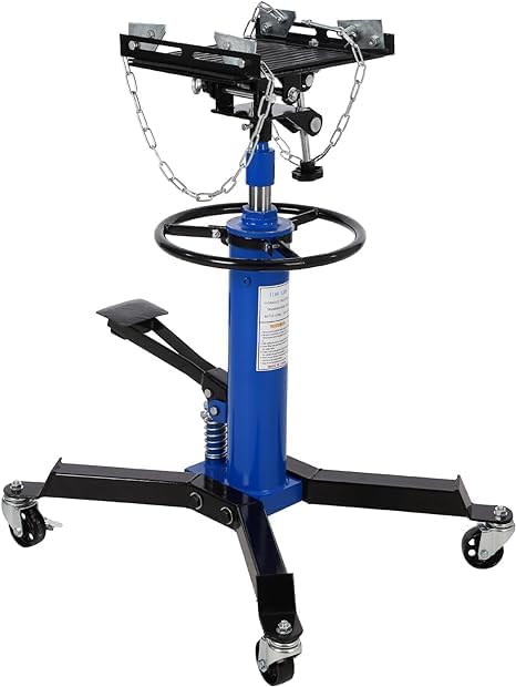 APRAFIE, BRAND, CATEGORY, SCISSOR LIFT JACKS, 1322 Lb Drive Jack Lift with Rubber Pad, Adjustable Telescopic Hydraulic Drive Jack with Pedal, Lift 33.8 "to 72.8",360° Rotating Wheel, Garage/Workshop Lift