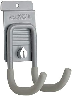 BRAND, CATEGORY, HOOKS, WALL, Heavy Duty Small Slatwall Cradle Hook with CamLok (Pack of 4)