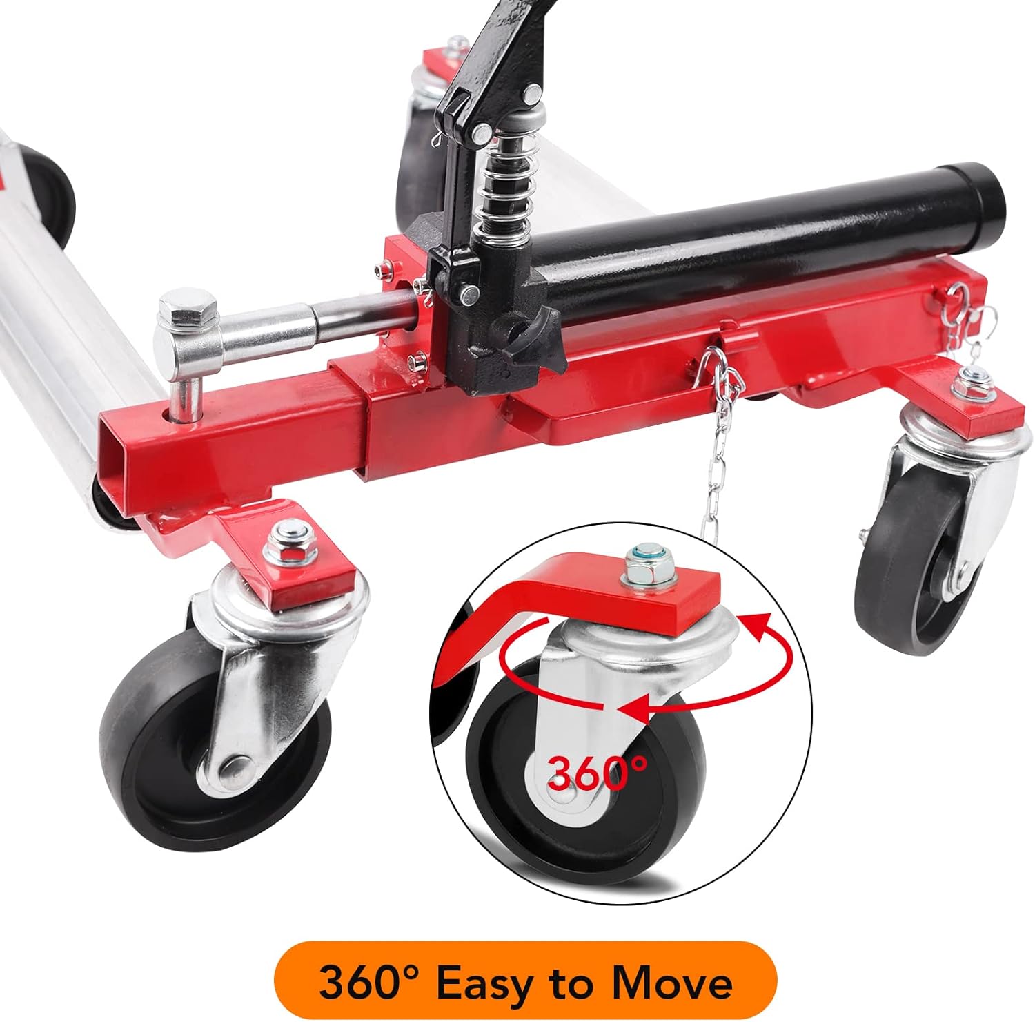 BRAND, CATEGORY, MERXENG, SCISSOR LIFT JACKS, 2 Pack Hydraulic Car Wheel Dolly Jack 1500LBS Heavy Duty Rollers with Foot Pedal for Tire Auto Repair Moving