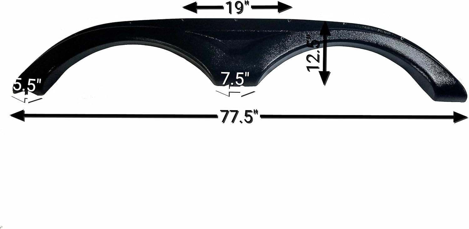 BODY, BRAND, CATEGORY, DUTCHMEN RV INFINITY, 2011 - 2015 Dutchmen Infinity Fender Skirt (Black)