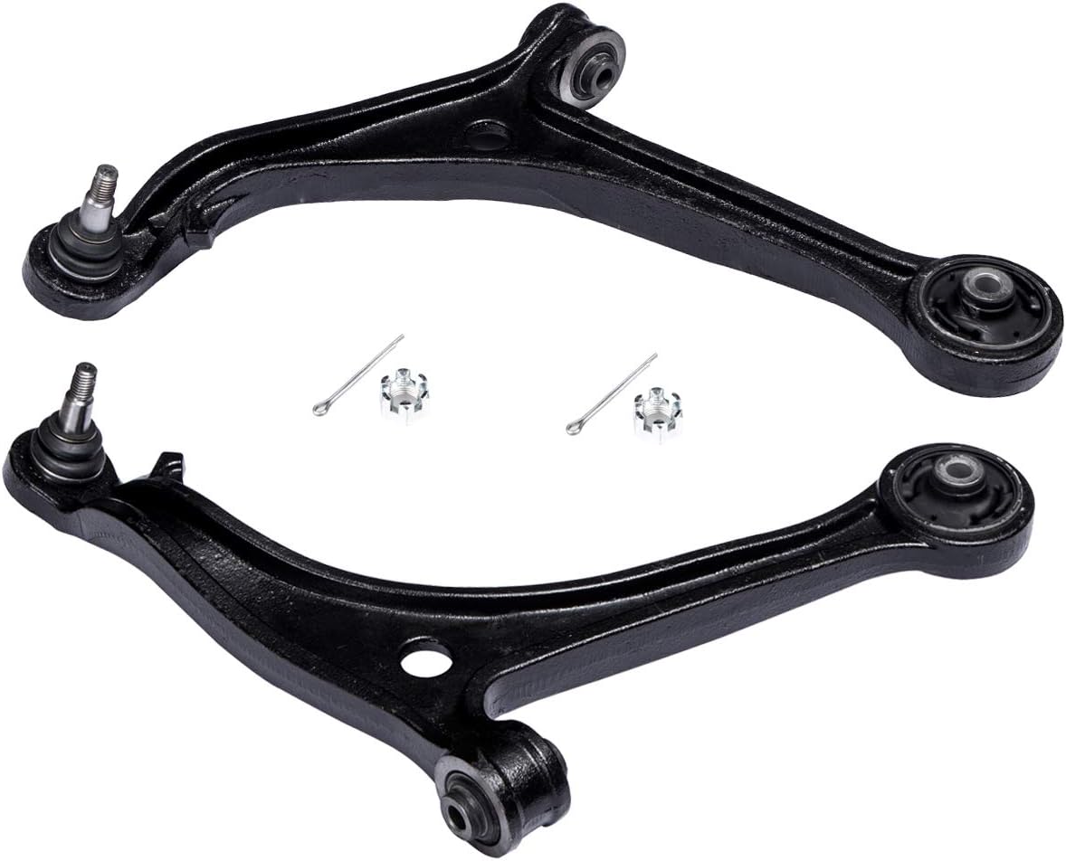 AUQDD, BRAND, CATEGORY, CONTROL ARMS, 2PCS K620504 K620505 Left & Right Suspension Front Lower Control Arm and Ball Joint Assembly Compatible With 2005 2006 2007 2008 2009 2010 Honda Odyssey