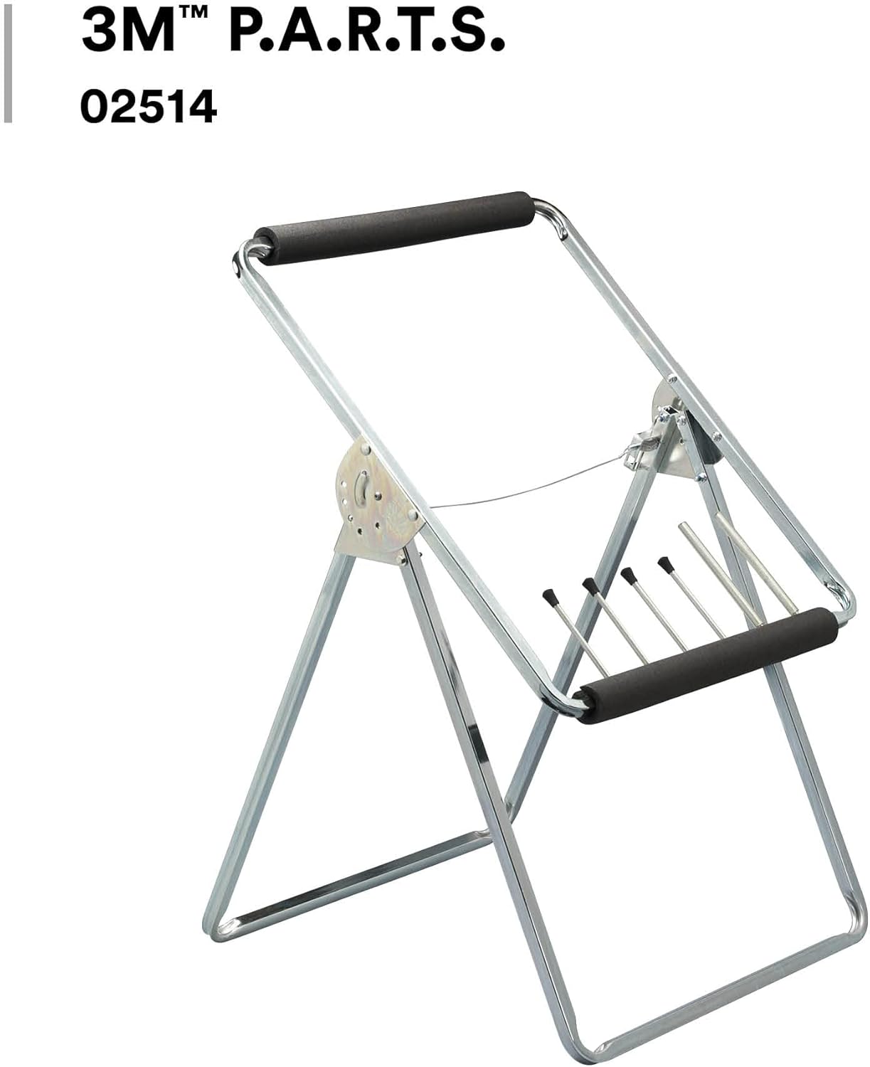 3M, BRAND, CATEGORY, HARDWARE, 3M P.A.R.T.S. 02514, Paint Stand, Steel Construction, Tabletop