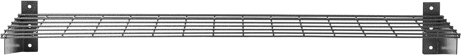 BRAND, CATEGORY, HYLOFT, STORAGE RACKS, 45-Inch X 15-Inch Steel Wall Shelf Storage Rack for Garage, Low-Profile Brackets, Max Shelf Load 200 Pounds, Hammertone, 2-Pack