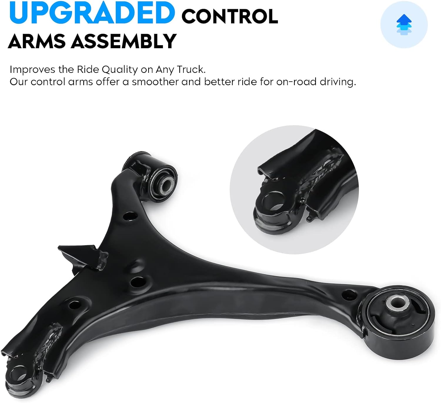 AEAGLE, BRAND, CATEGORY, CONTROL ARMS, 4PCS Front Lower Control Arm & Ball Joint for Honda Civic Sedan Coupe EL 2001-2005 all models, Suspension Kit K640287 K640288 K90332