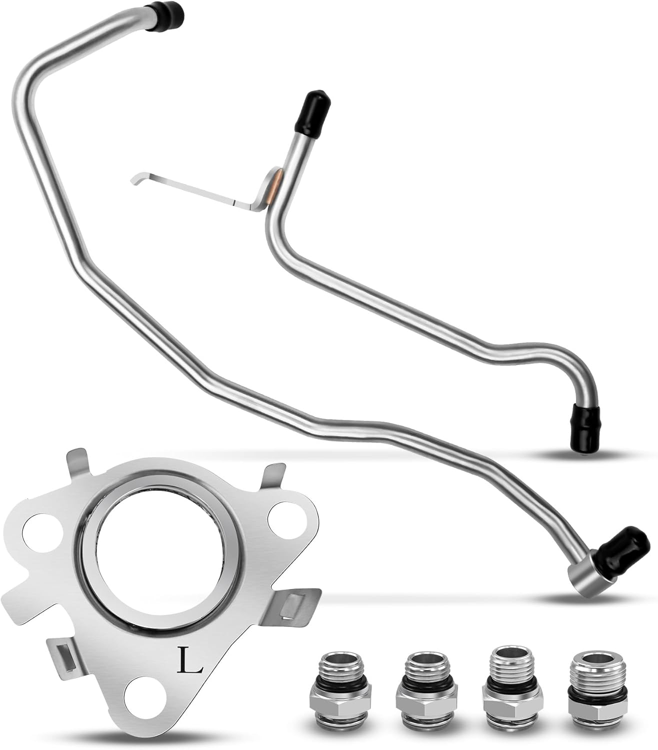 BRAND, CATEGORY, NXQWLL, RADIATOR, 926-187 Driver Side Turbo Coolant Line Kit Compatible with 2015-2021 Ford Transit 150 250 350 350HD 2015-2017 Expedition Lincoln Navigator 2011-2016 Ford F150