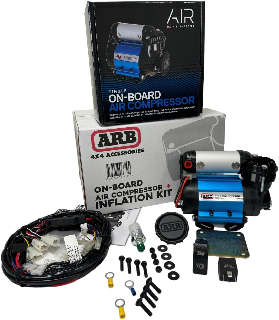 AIR COMPRESSORS & INFLATORS, ARB, BRAND, CATEGORY, ARB CKMA12 On-Board Air Compressor High Performance 12 Volt for Air Locker Differentials and Tire Inflation