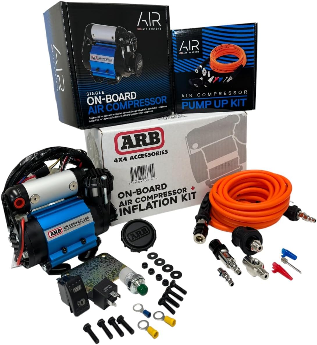 AIR COMPRESSORS & INFLATORS, ARB, BRAND, CATEGORY, ARB CKMA12 On-Board Air Compressor High Performance 12 Volt for Air Locker Differentials and Tire Inflation