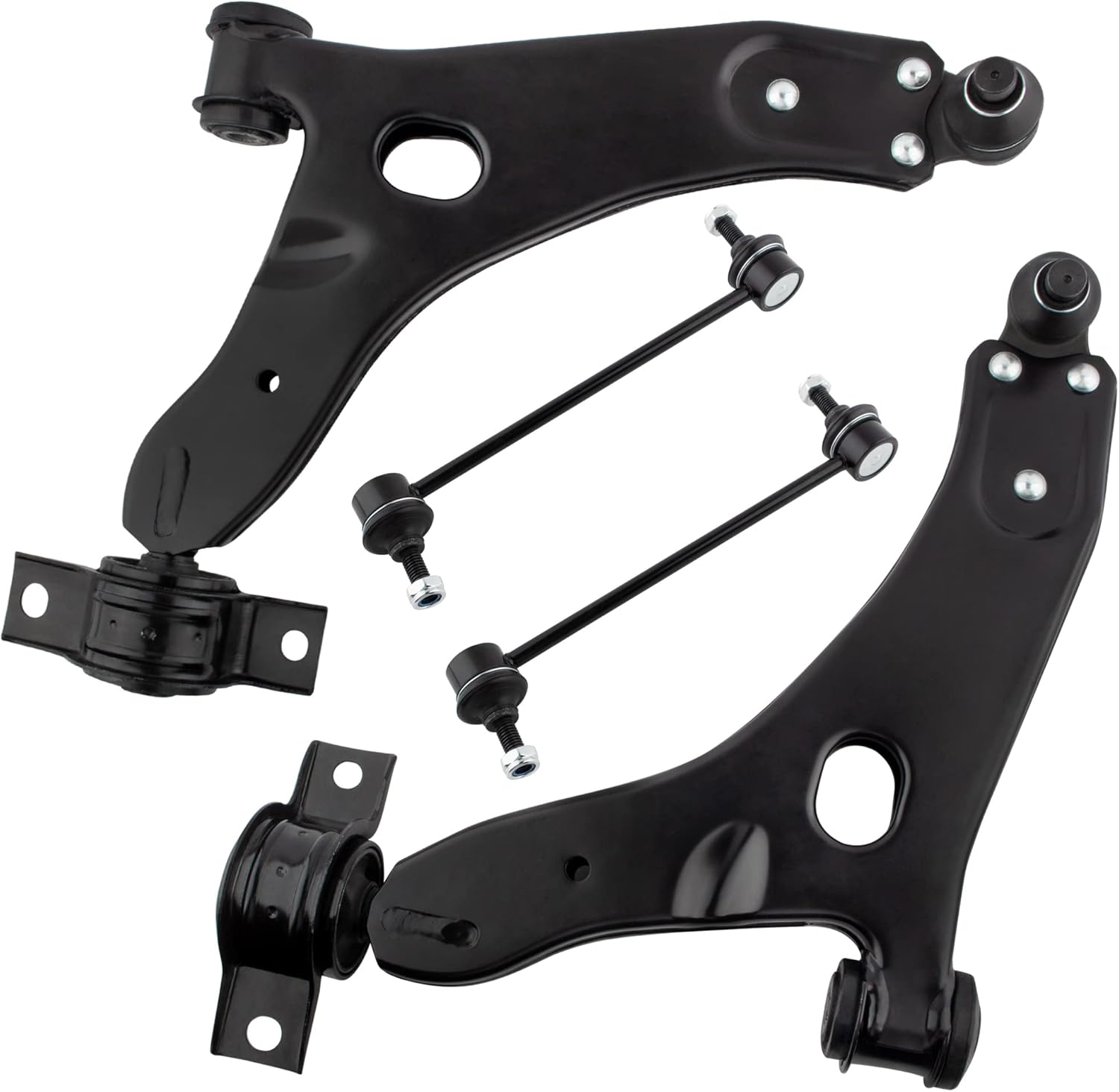 BOXI, BRAND, CATEGORY, CONTROL ARMS, BOXI 4pcs Front Lower Control Arm And Ball Joints Sway Bar for Ford Focus 2004 2005 2006 2007 2008 2009 2010 (2004 Models Manufactured AFTER 4/5/04) | K80408 K80407 K80066