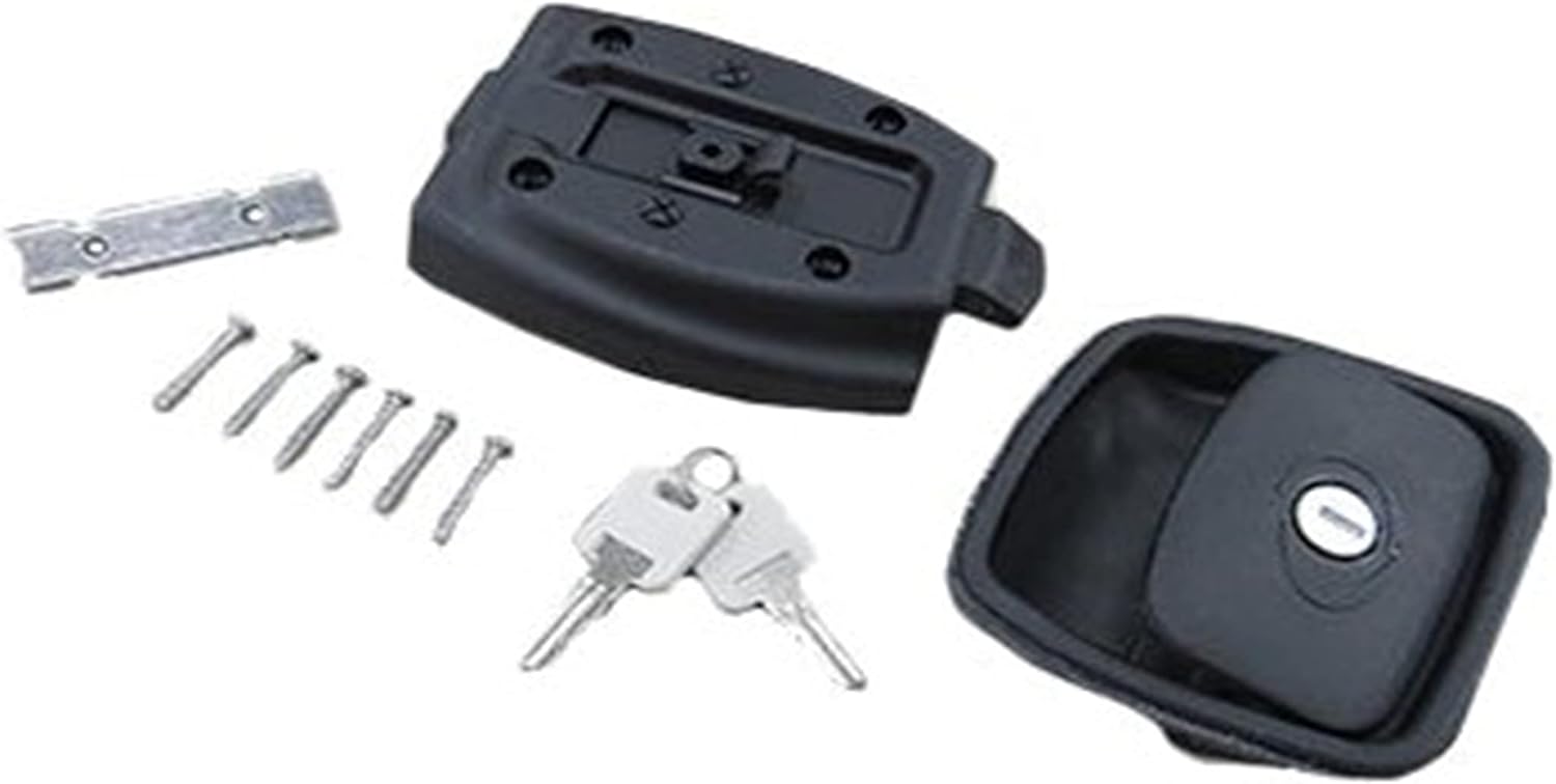 BRAND, CATEGORY, GENERIC, LATCHES, Baggage - Door - Slam Latch Only - Complete - Nova XL - for 600/725 Series - (w/Striker 623012,(4) Screws 8 x 1 #6 pan Phillips, Hilo 302 Stainless 590315)