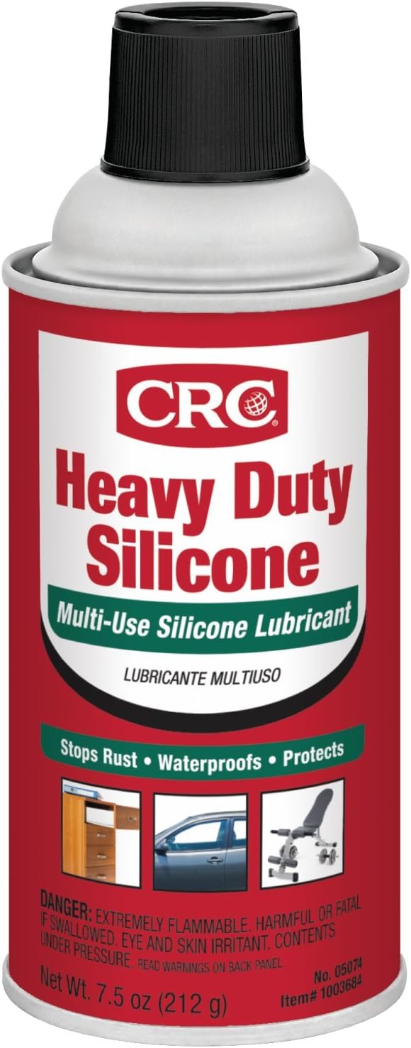 ASSEMBLY, BRAND, CATEGORY, CRC, CRC 05074 Heavy Duty Silicone Lubricant - 7.5 Wt Oz.