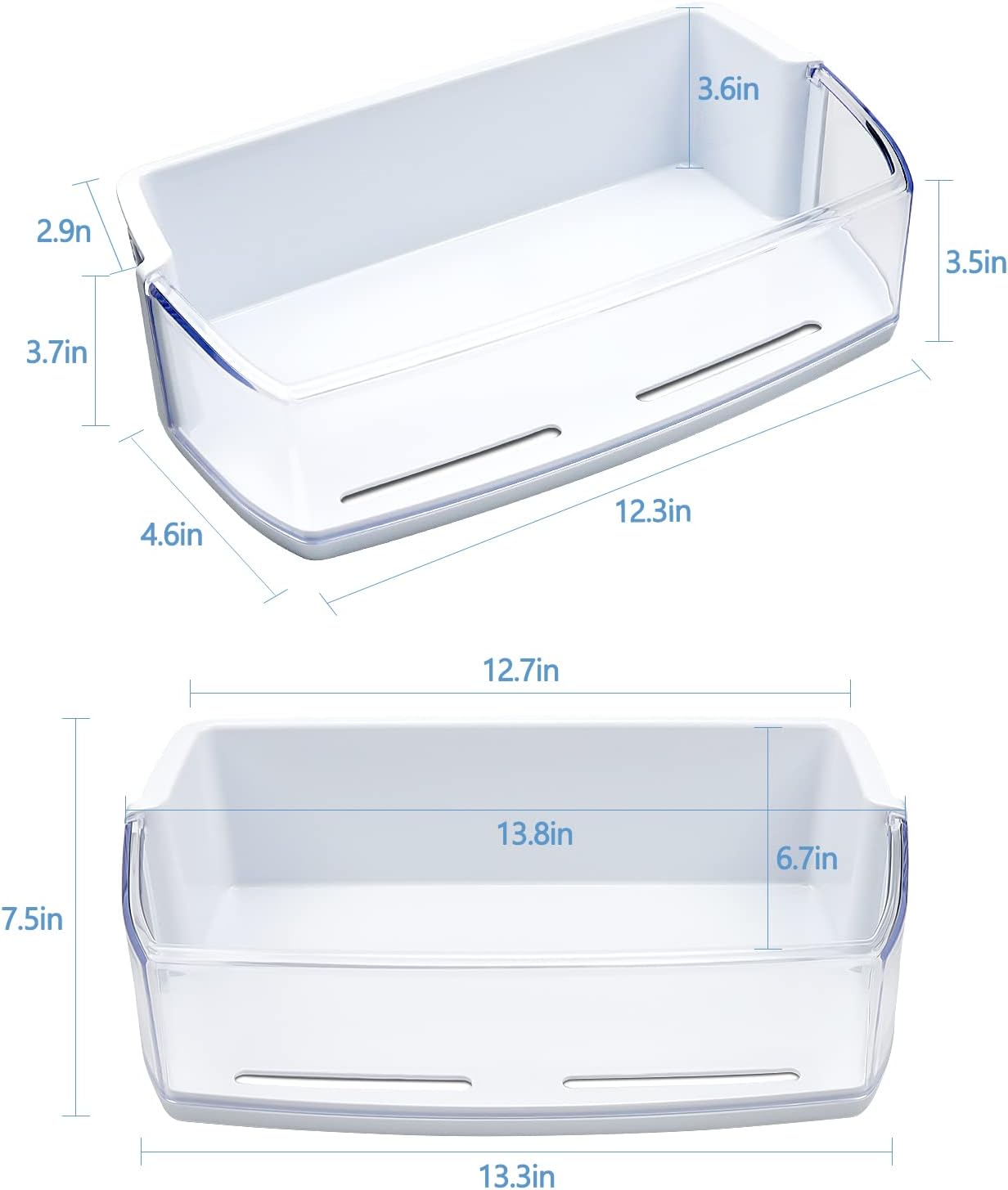 BRAND, CATEGORY, CENIPAR, SHELVES, Cenipar AAP73631502 Refrigerator Door Shelf Bin Replacement and 16 Pack 920158 Freezer Shelf Clips