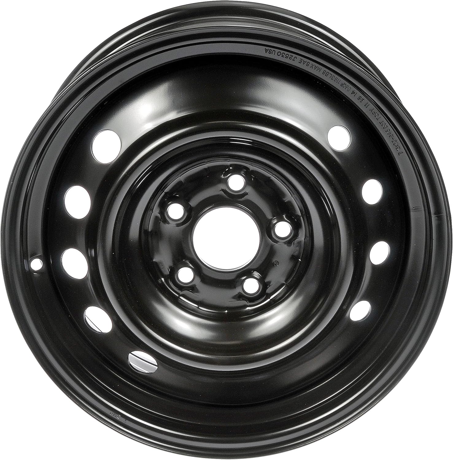 BRAND, CAR, CATEGORY, DORMAN, Dorman 939-102 16 X 7 In. Steel Wheel Compatible with Select Nissan Models, Black