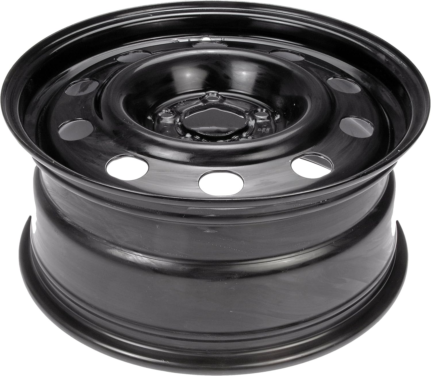 BRAND, CAR, CATEGORY, DORMAN, Dorman 939-108 17 x 7.5 In. Steel Wheel Compatible with Select Ford / Mercury Models, Black