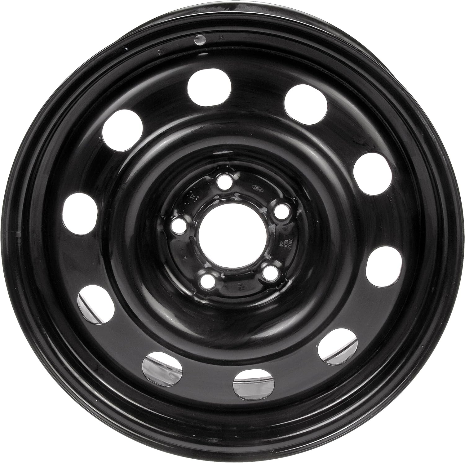 BRAND, CAR, CATEGORY, DORMAN, Dorman 939-108 17 x 7.5 In. Steel Wheel Compatible with Select Ford / Mercury Models, Black