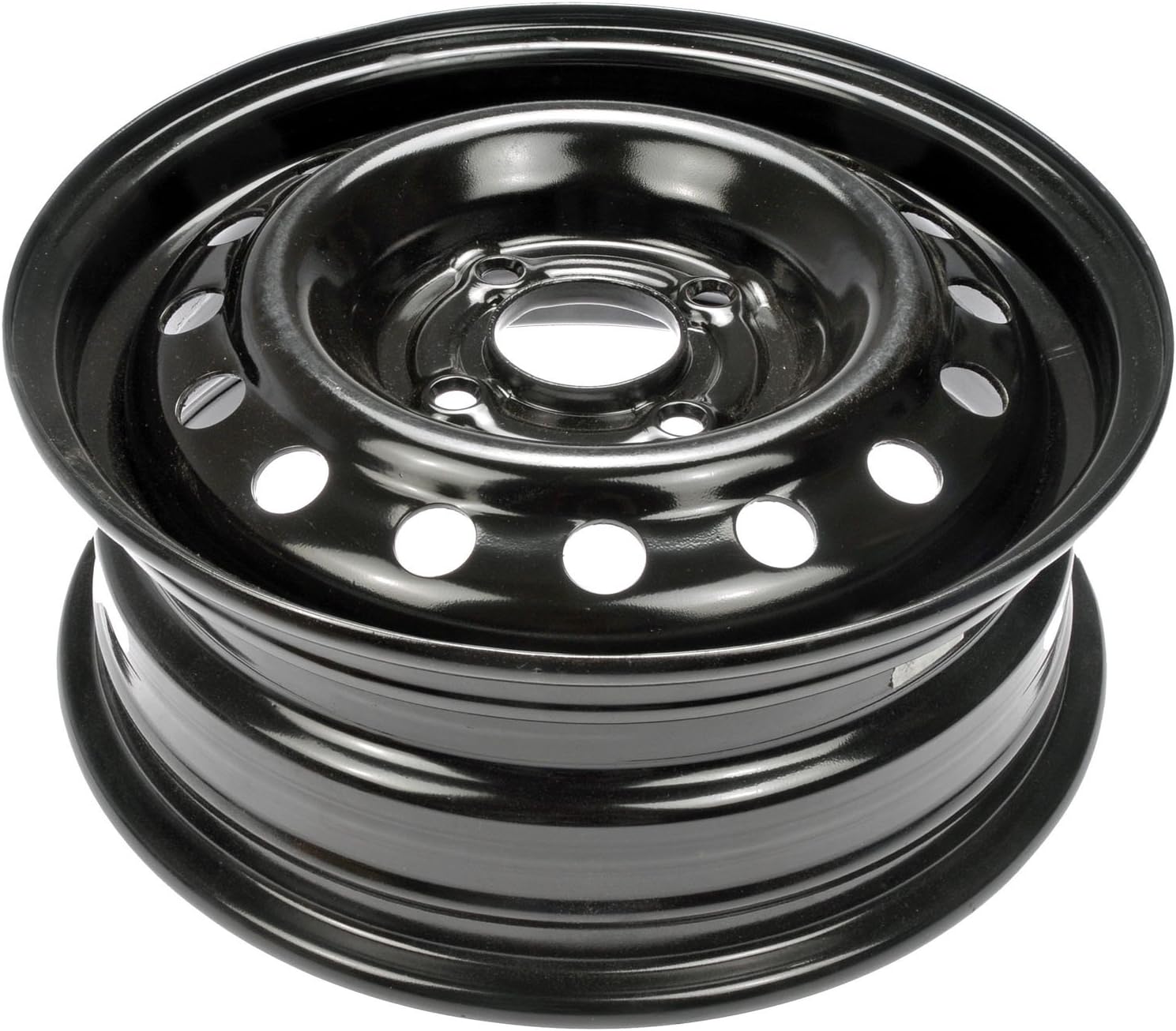 BRAND, CAR, CATEGORY, DORMAN, Dorman 939-114 15 x 5.5 In. Steel Wheel Compatible with Select Hyundai Models, Black