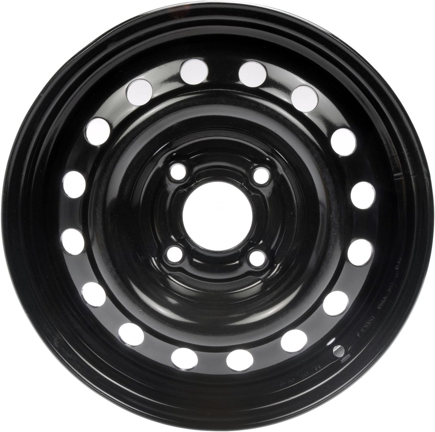 BRAND, CAR, CATEGORY, DORMAN, Dorman 939-114 15 x 5.5 In. Steel Wheel Compatible with Select Hyundai Models, Black