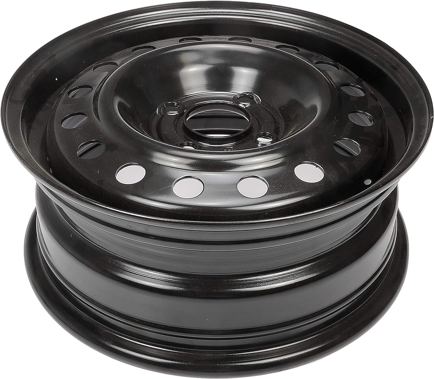 BRAND, CAR, CATEGORY, DORMAN, Dorman 939-115 15 X 6 In. Steel Wheel Compatible with Select Ford Models, Black