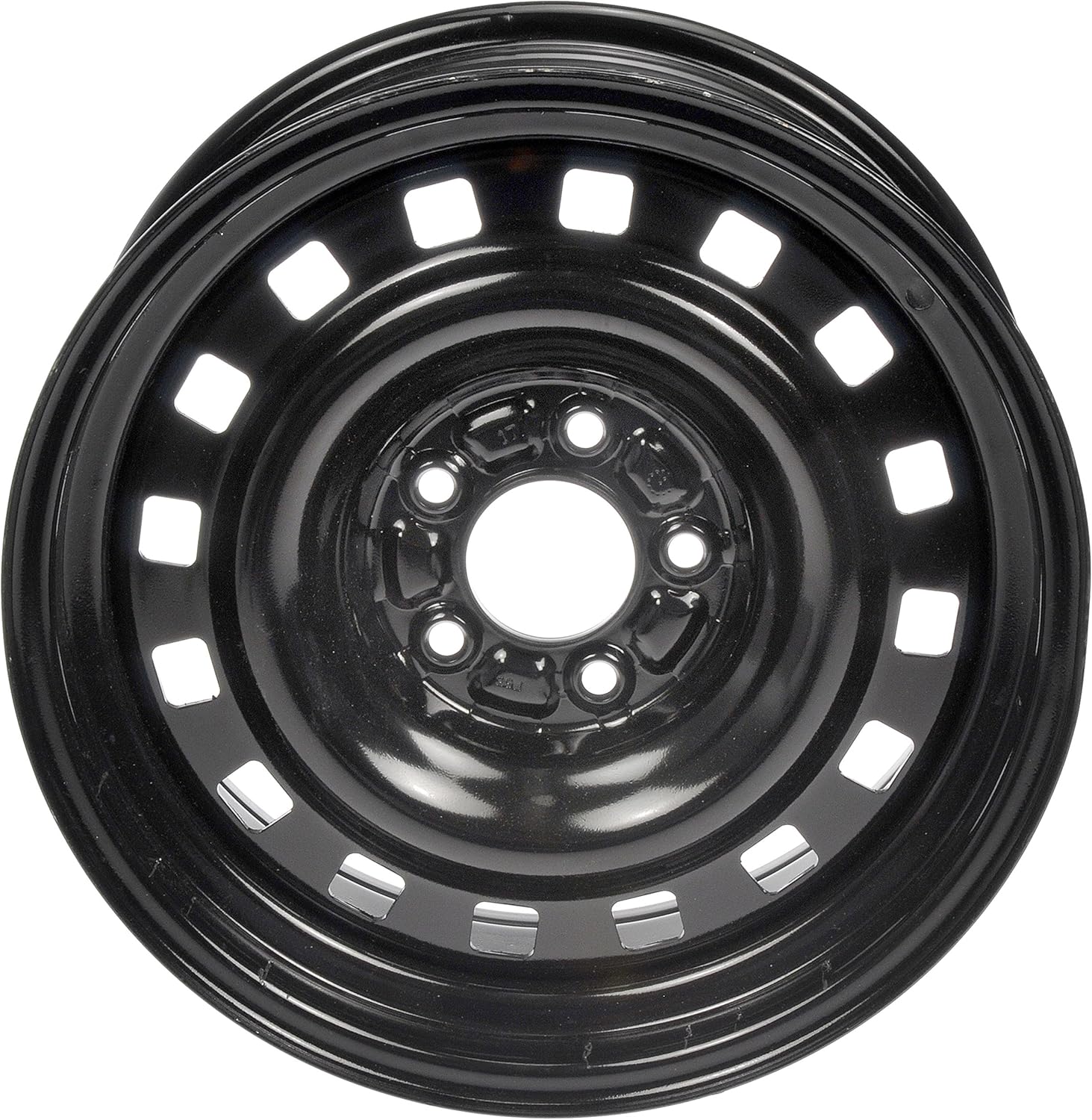 BRAND, CAR, CATEGORY, DORMAN, Dorman 939-131 16 x 7 In. Steel Wheel Compatible with Select Ford / Lincoln / Mercury Models, Black