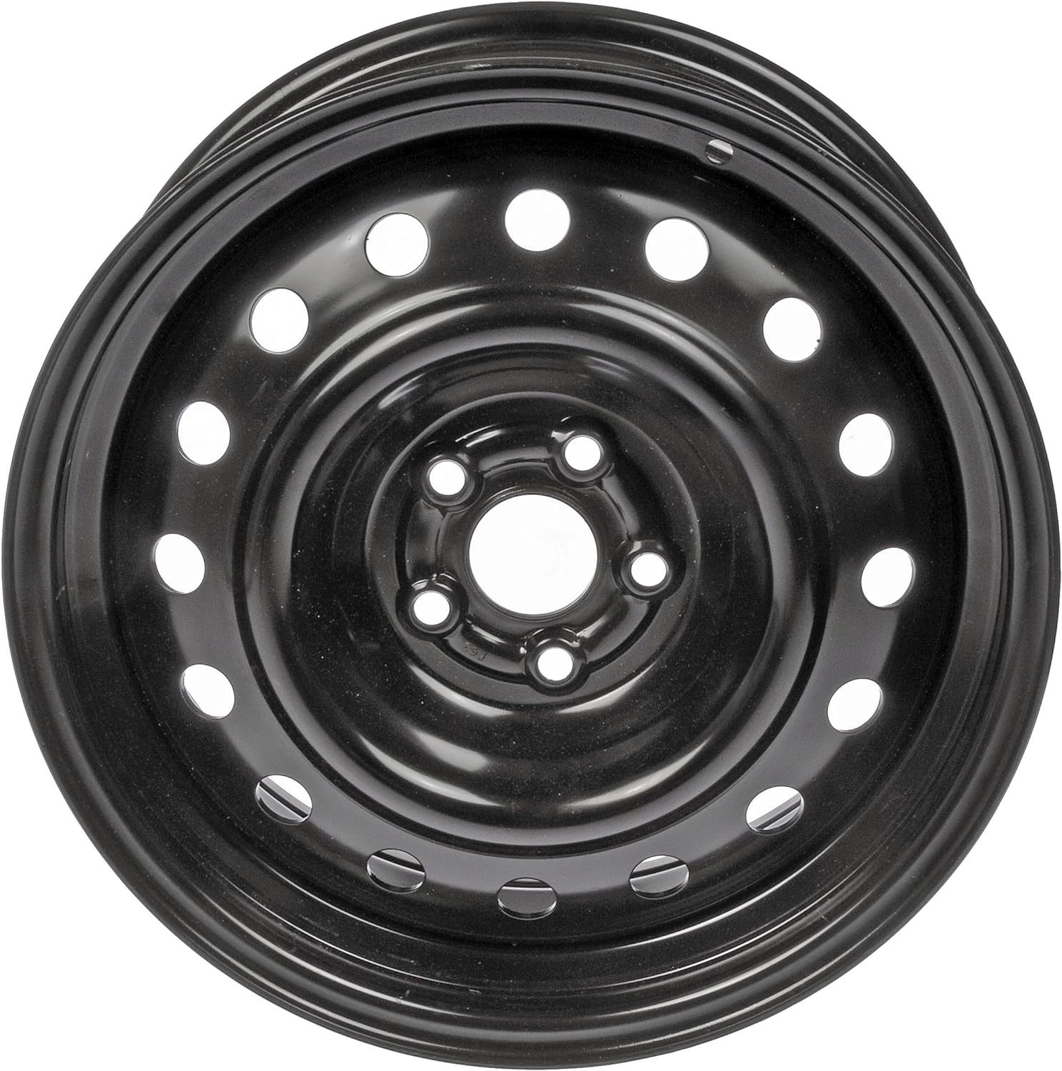 BRAND, CAR, CATEGORY, DORMAN, Dorman 939-174 16 x 6.5 In. Steel Wheel Compatible with Select Pontiac / Toyota Models, Black